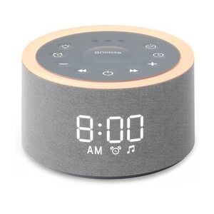 Dreamegg Classic D1+ Sound Machine Alarm Clock White Noise Night Light Grey